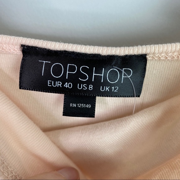 TOPSHOP Nude Spaghetti Strap Cami Dress - Picture 5 of 7